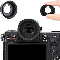 Vista 10 de Cubre visor de silicona suave para cámara ocular para Nikon Zfc Z fc, reemplaza al protector de la copa ocular Nikon DK-32