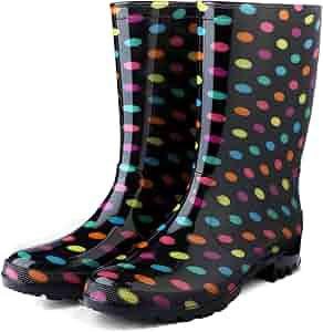 靴 TWW SIDE GORE RAIN BOOTS MID 39 Amazon.com | DaeRainy Women's Mid-calf Rain Boots Waterproof