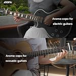 Aroma Guitare Capo pour 6 Chaînes Acoustique et Guitare électrique Sortie rapide