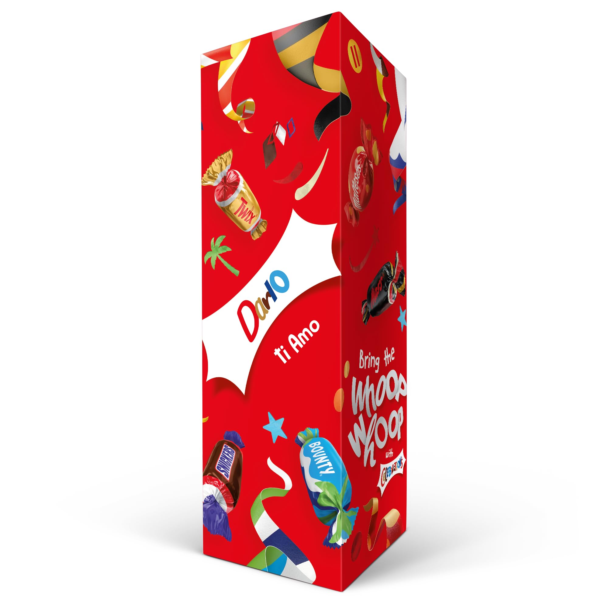 Bottiglia di cioccolatini Celebrations personalizzata – Confezione regalo con mix di mini barrette 312 g