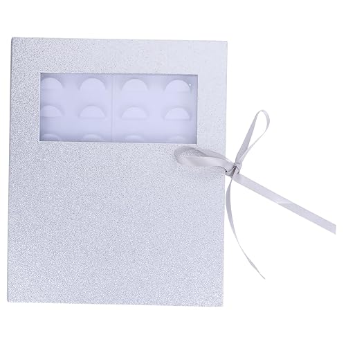 FRCOLOR Caja de embalaje de pestañas postizas, rizador de pestañas falsas Colocador De Pestañas Postizas Caja de almacenamiento de pestañas postizas