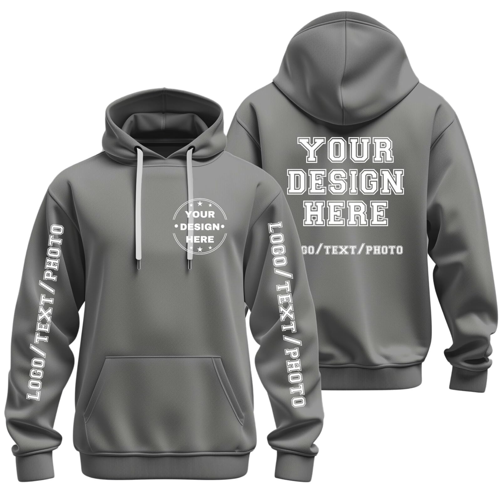 Sudadera con capucha personalizada con logotipo un regalo único M 8