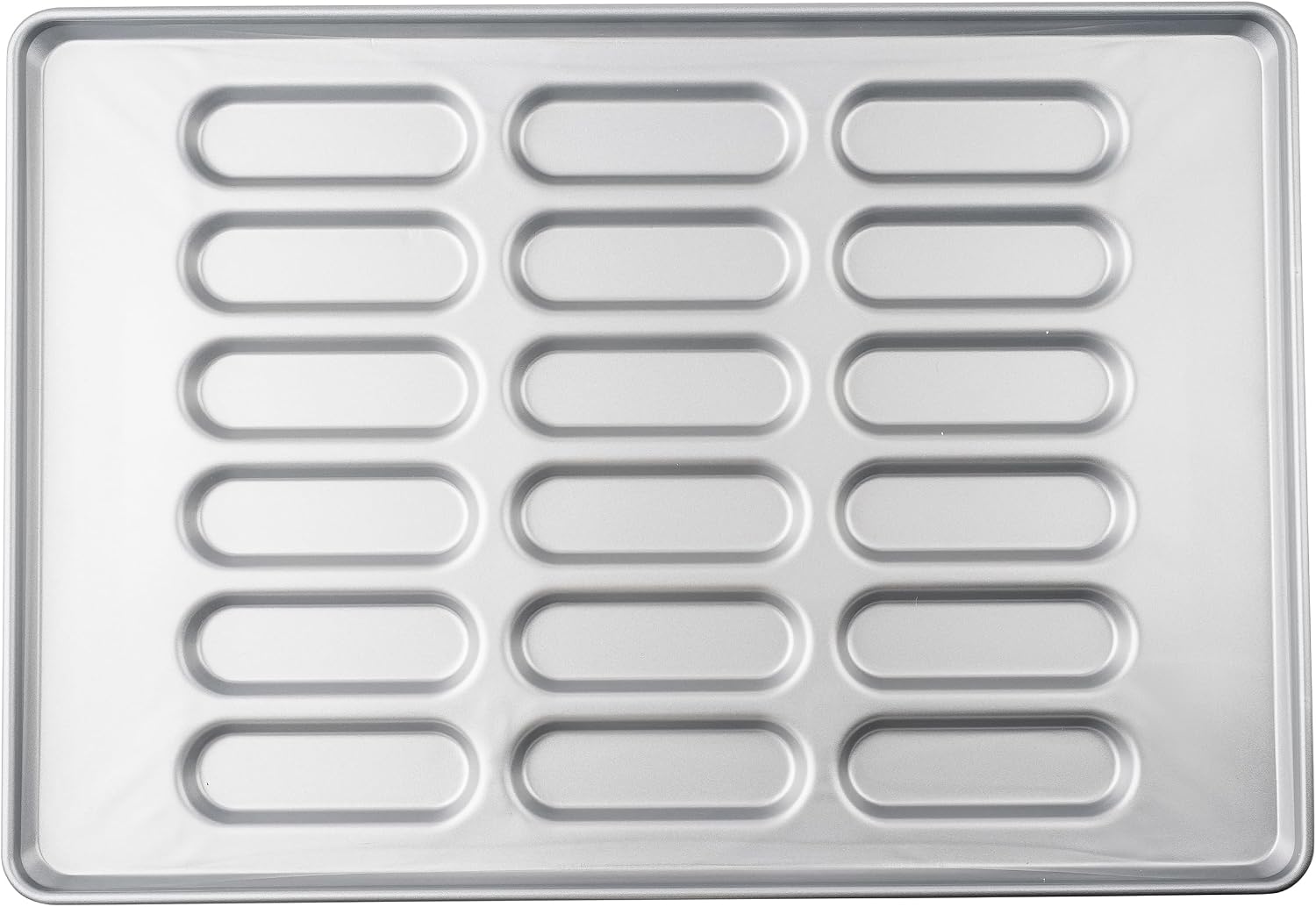 TableCraft Hot Dog Bun Pan, 18 Molds, Aluminized Steel, Nonstick
