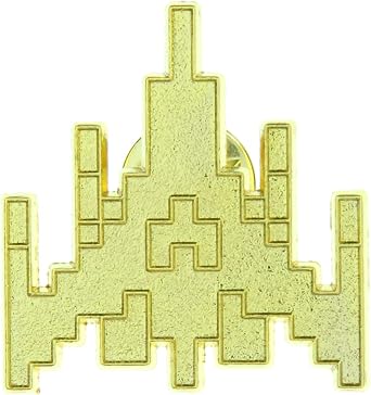 Loot Crate Gaming Galaga Spaceship Classic Arcade Video Game Collectible Pin