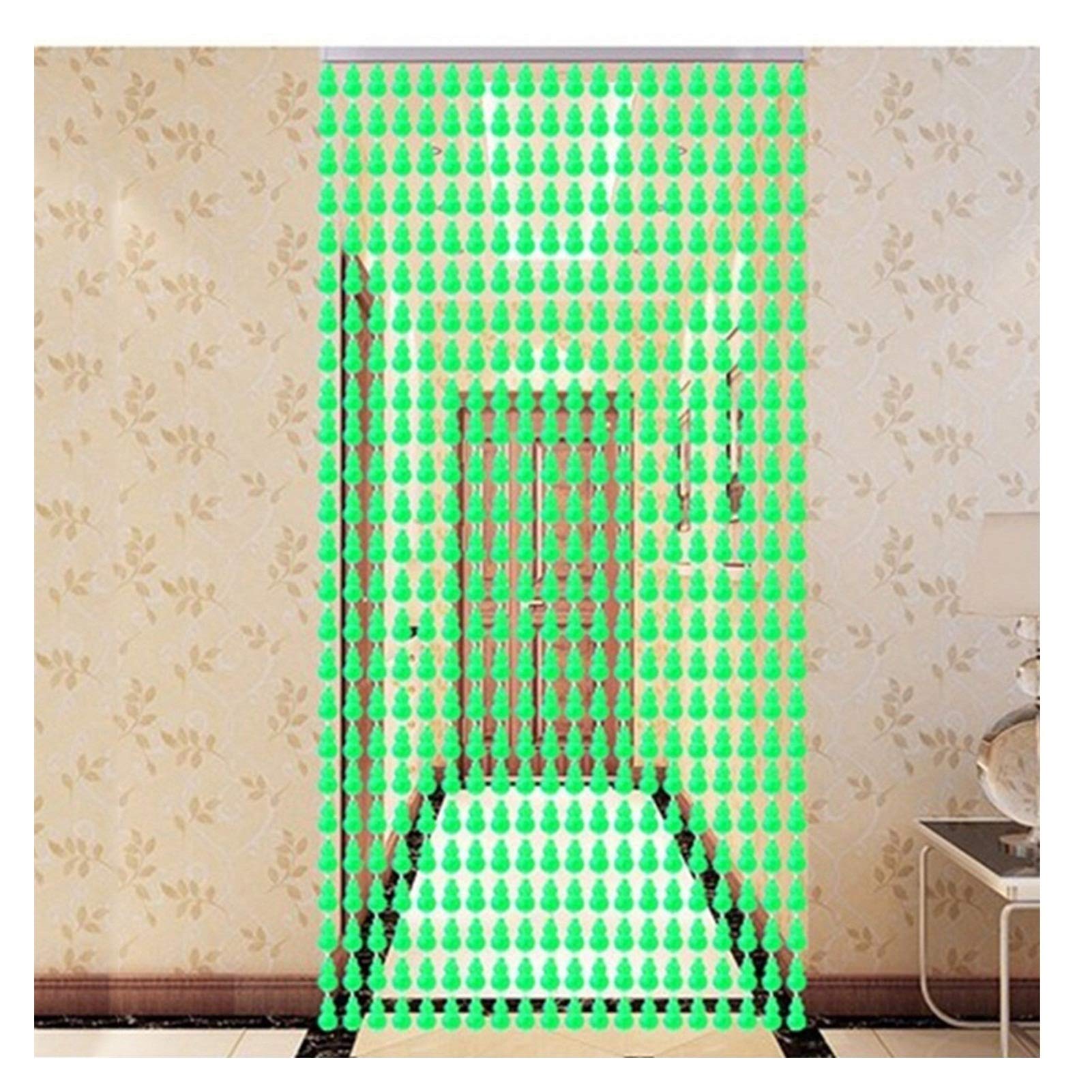 Rideau de perles de porte acrylique pour l'entrée et la séparation du salon