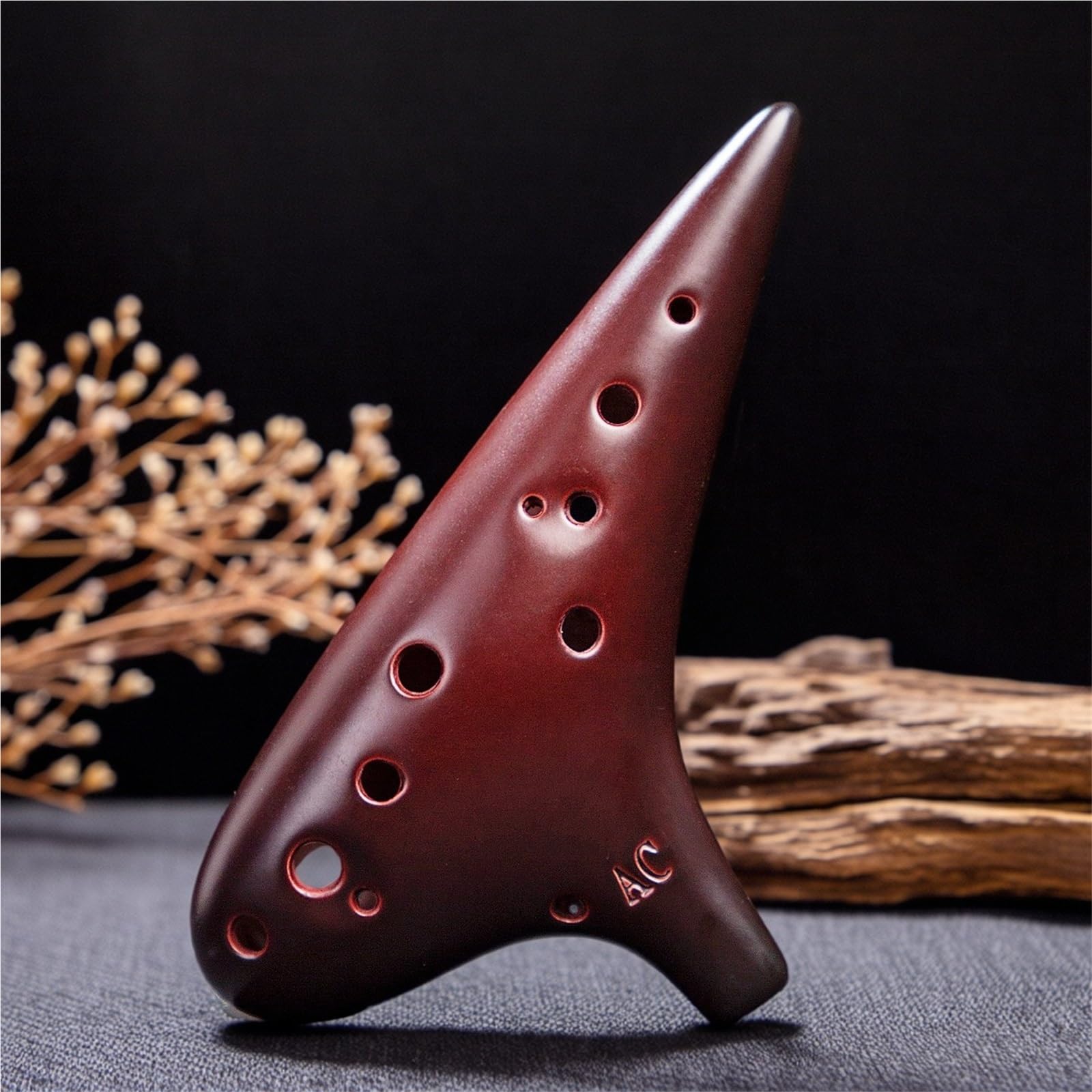 Ocarina Strumento A Fiato Per Principianti In Ceramica Ocarina A 12 Fori Per Prestazioni Professionali Chiave Contralto C