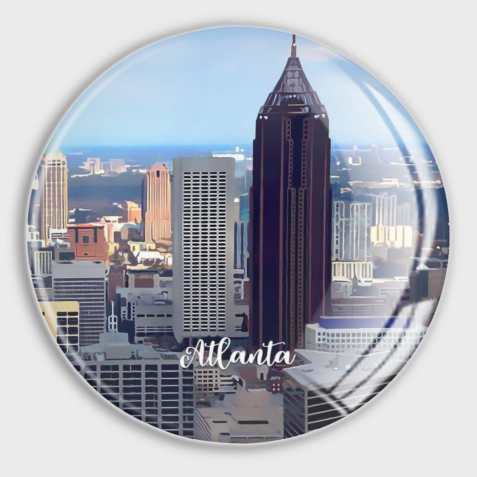 Aimants puissants pour tableau blanc et frigo en verre Atlanta x4