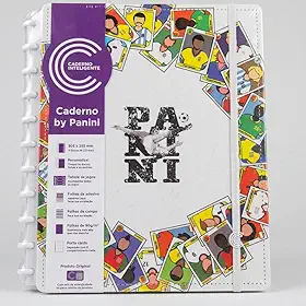 Caderno Inteligente, Grande, By Panini, 215x280 mm, 70 Folhas
