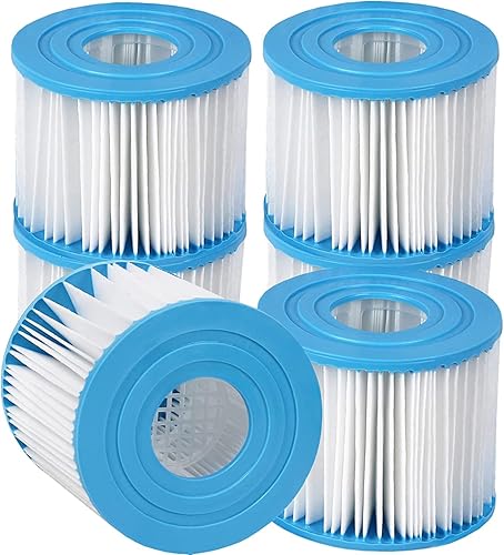 Miniatura 8 de FILTREN Cartucho de repuesto de filtro de spa y bañera de hidromasaje tipo VI Cartucho de filtro de piscina para bañera de hidromasaje (paquete de 3)