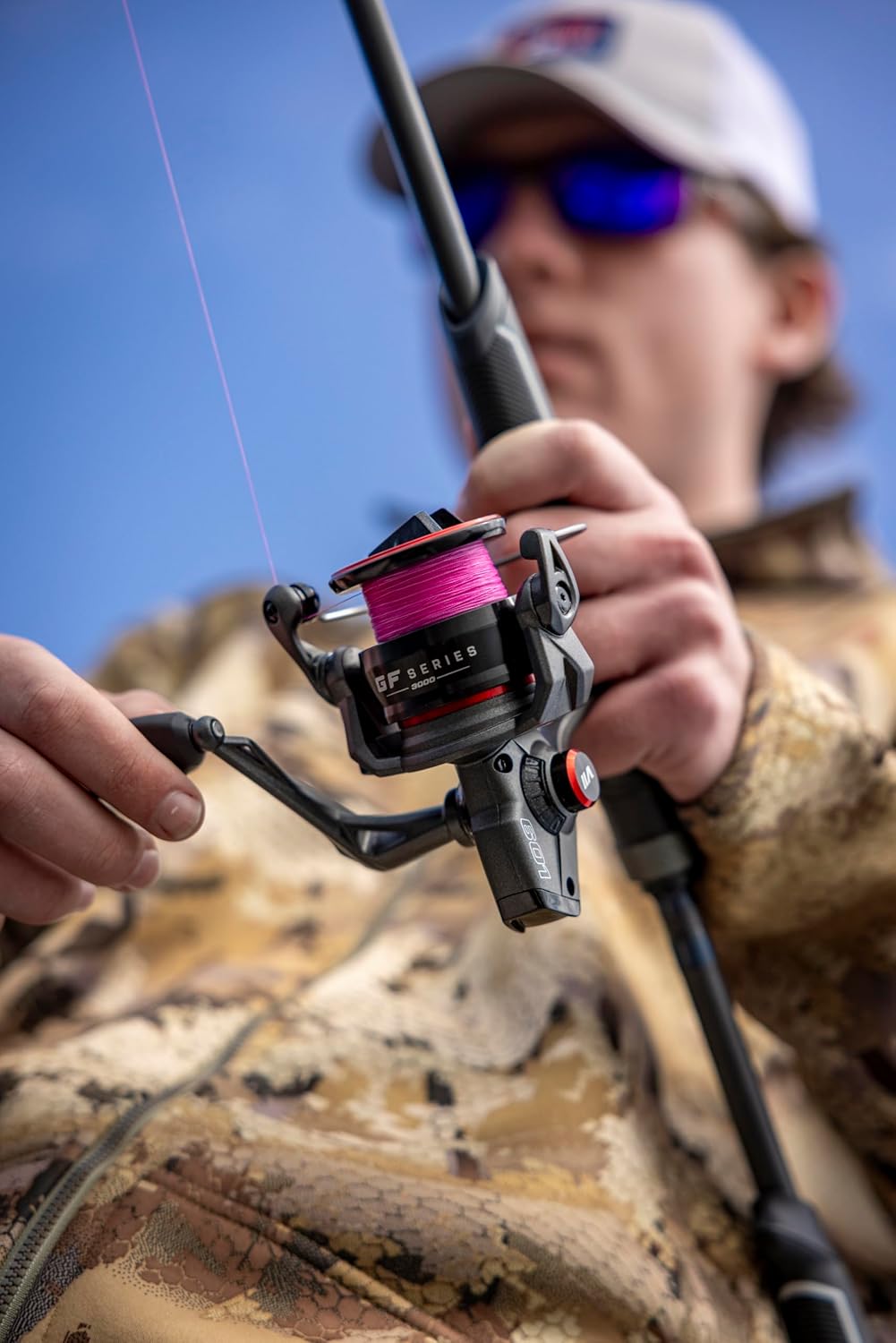 SEVIIN GF Spinning Reel - Engineered for Smooth Operation, Uncompromising Performance & Trusted Reliability, Perfect for Precision & Comfort - Premium Quality Spinning Reel
