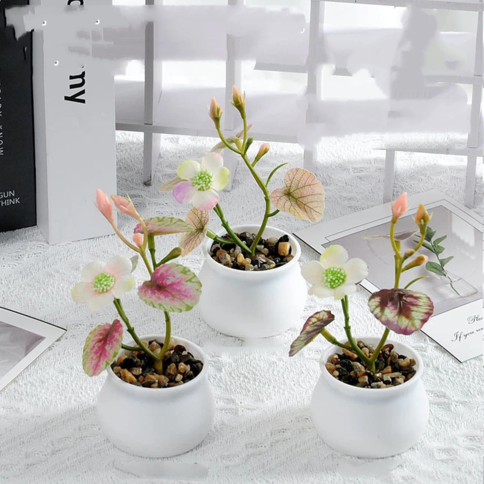 LWYTSWXKP Simulated Plastic Decorative Potted Plant