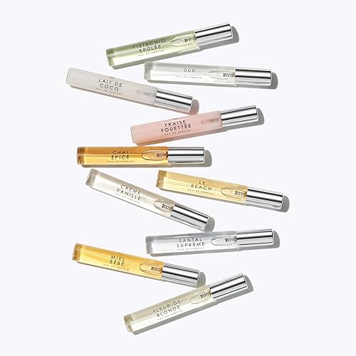 Miniatura 4 de Le Monde Gourmand Coffret de Parfum 2 Box Set - 10 Mini Eau de Parfum en Spray para Bolso - Juego de Muestras de Perfume para Viaje, Regalo de