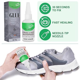 2Pcs Magic Glue,Universal Super Glue,Multifunctional Glues,Magic Glue Super Adhesive Strong & Fast Waterproof Wide Usage,All Purpose Super Glues for Metal, Plastic, Wood, Ceramics
