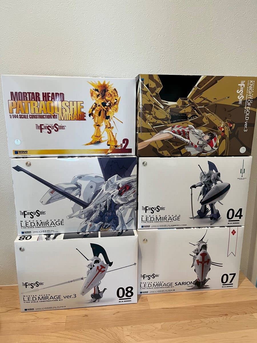 Amazon | ファイブスター物語 プラモデル 6種類セット | プラモデル 通販