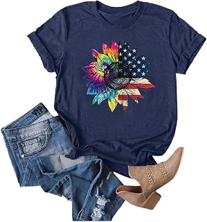 Womens Tops Shirt Sale, Women's Tops Short Sleeve Square Neck T Shirts Summer Casual Tees Womens Short Sleeve Tunic Tops Batwing Tops for Women UK