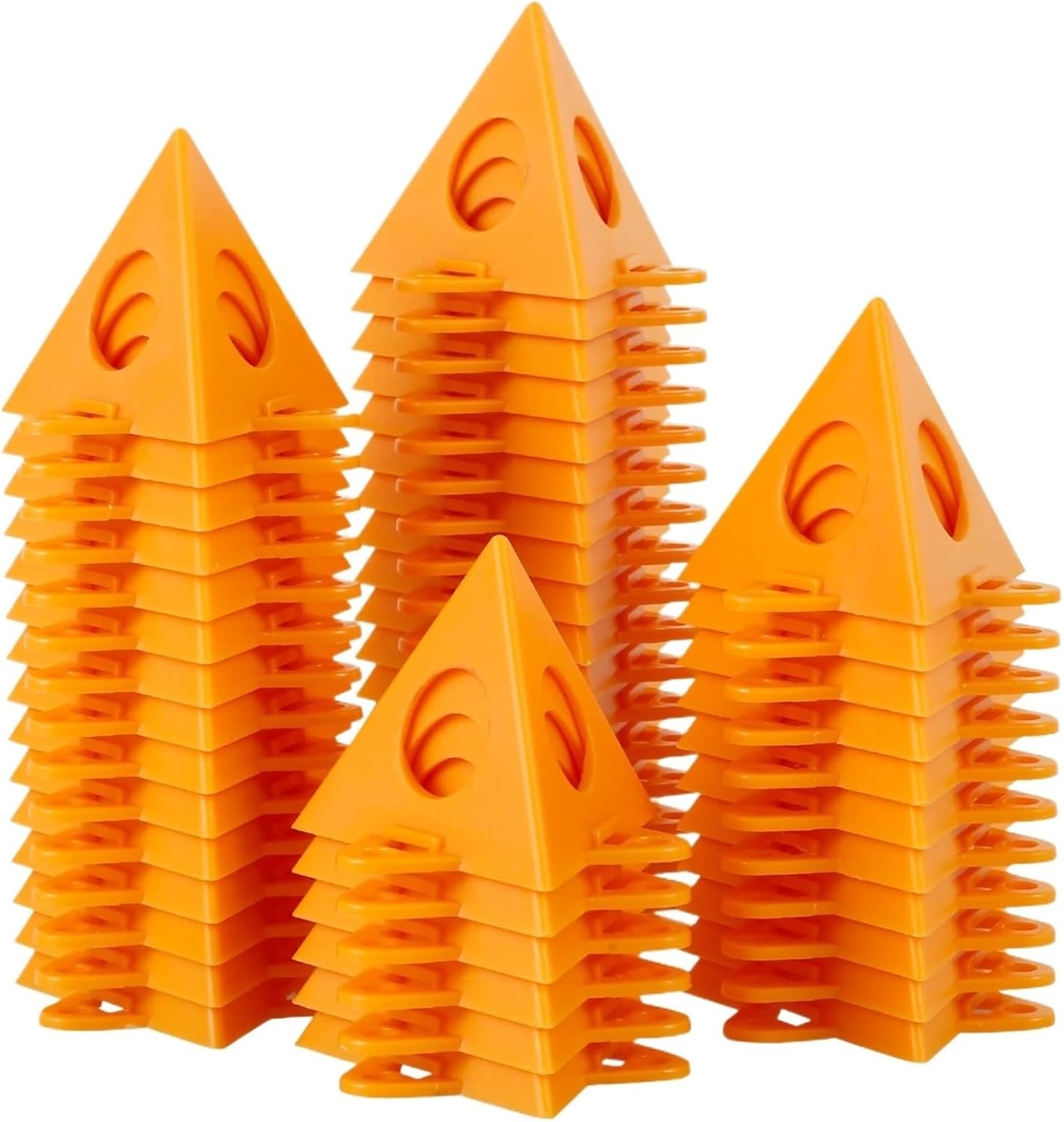 50/100/150 Pcs Painter's Pyramid Stands - Plastic Mini Cone Painting Risers(100pcs)