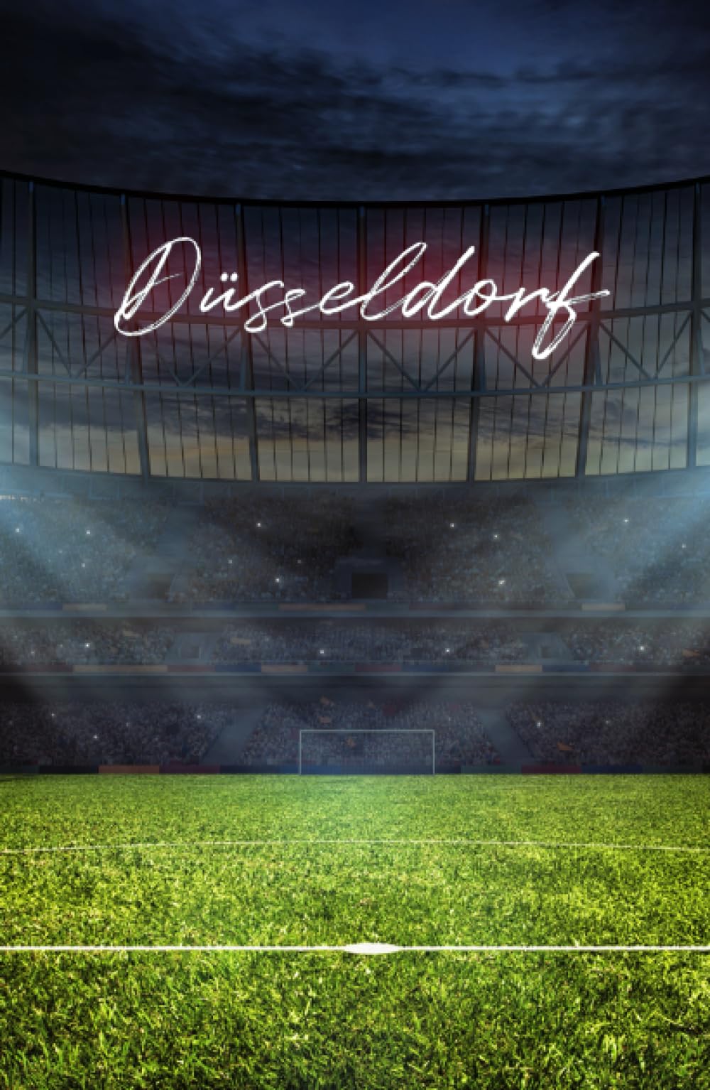 Cahier de textes Düsseldorf pour fan de foot agenda scolaire de l'année à couverture rigide