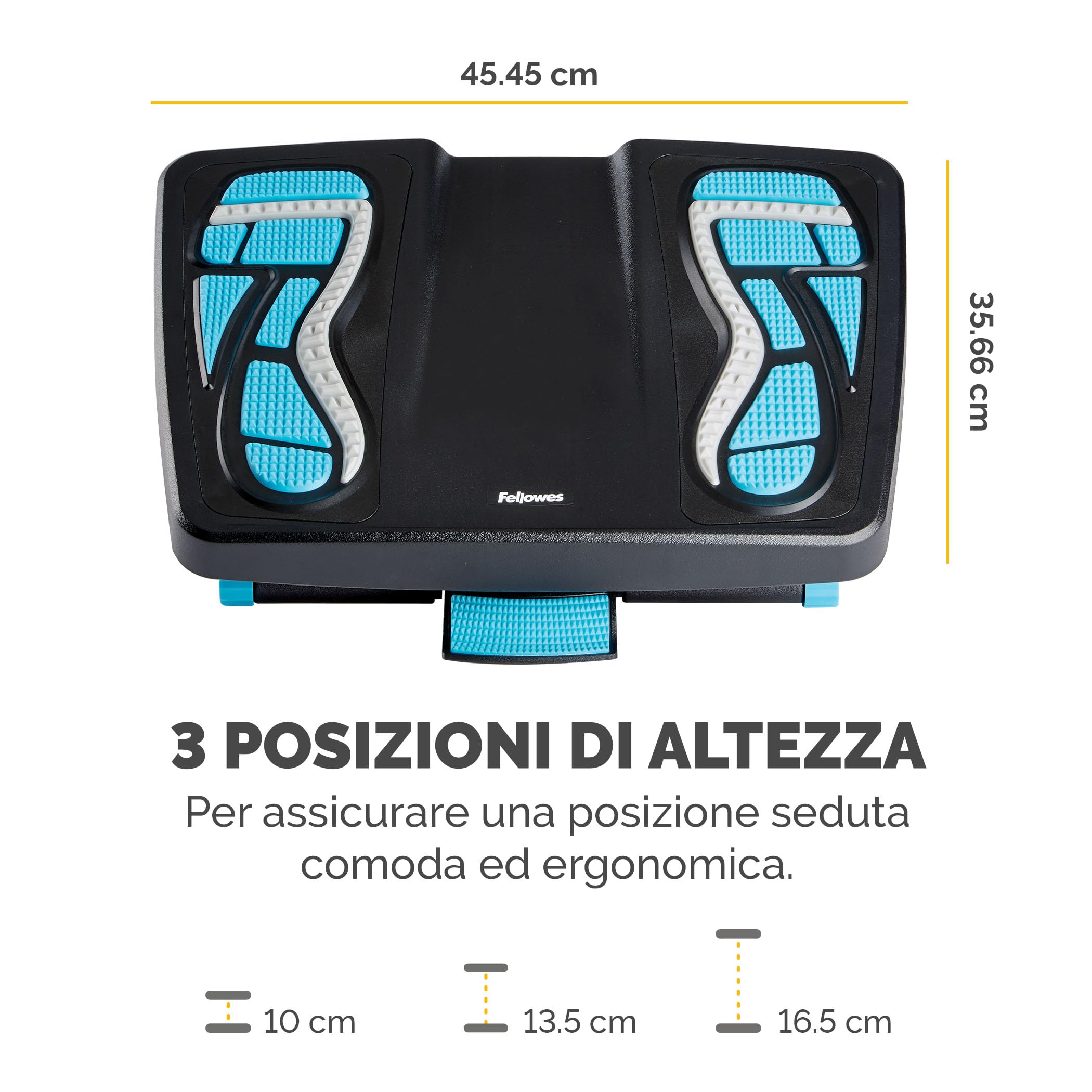 Fellowes 8068001 Poggiapiedi Energizzante