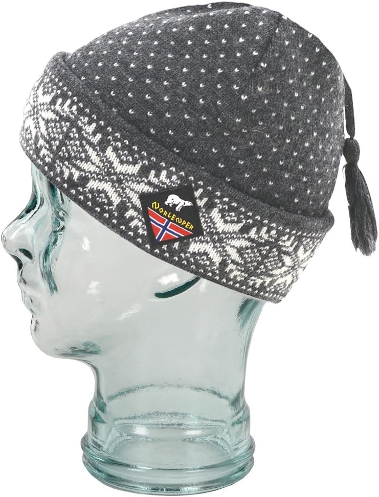 Norlender 100% Norwegian Wool Dot Print Hat - Image 2