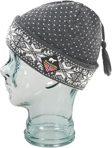 Miniatura 2 de Norlender Sombrero 100% de lana noruega con estampado de lunares