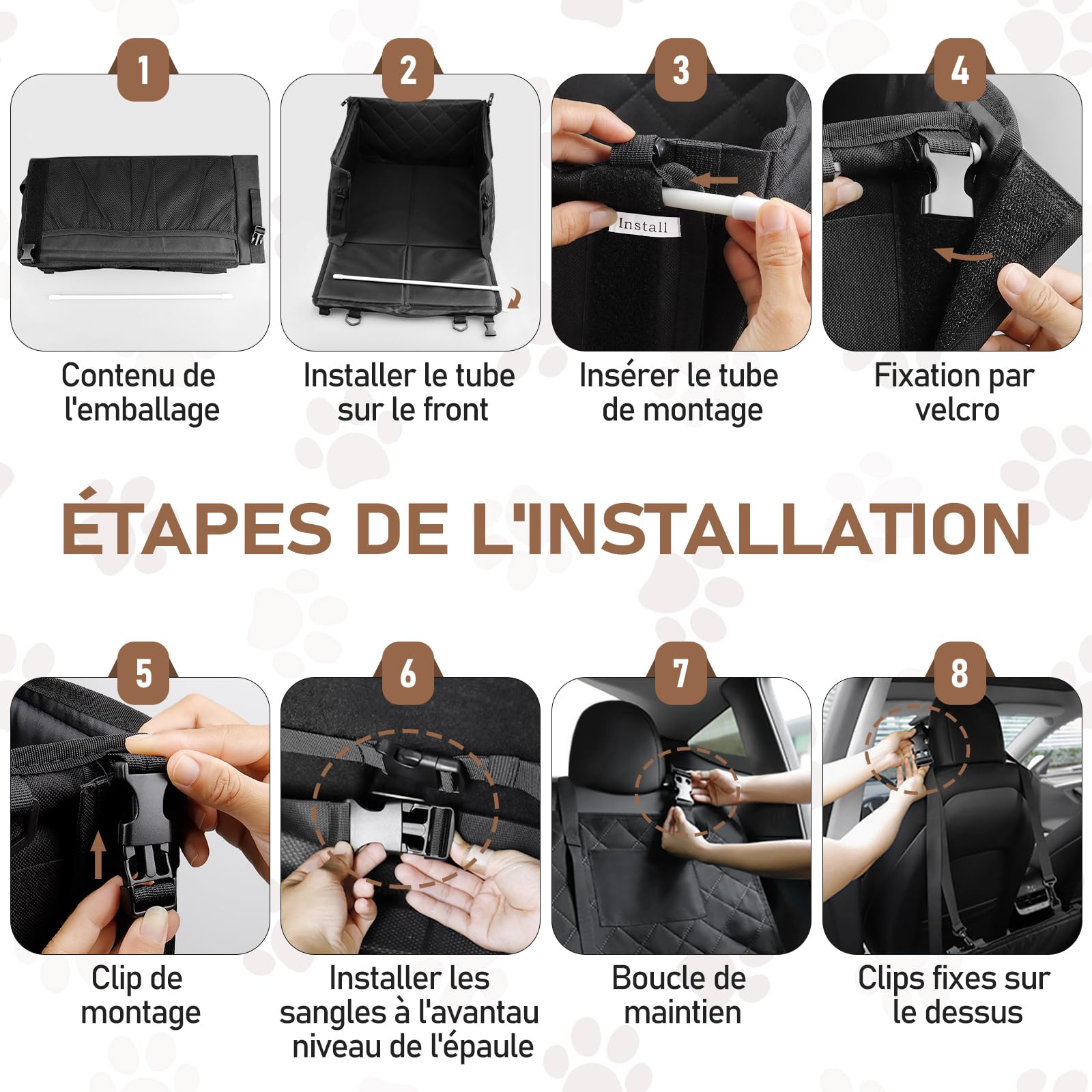 ICARE Siège Auto Chiens