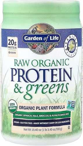 Miniatura 9 de Garden of Life Chocolate orgánico crudo con proteína y verduras - 20 porciones proteína vegana en polvo para mujeres y hombres verduras jugosas y