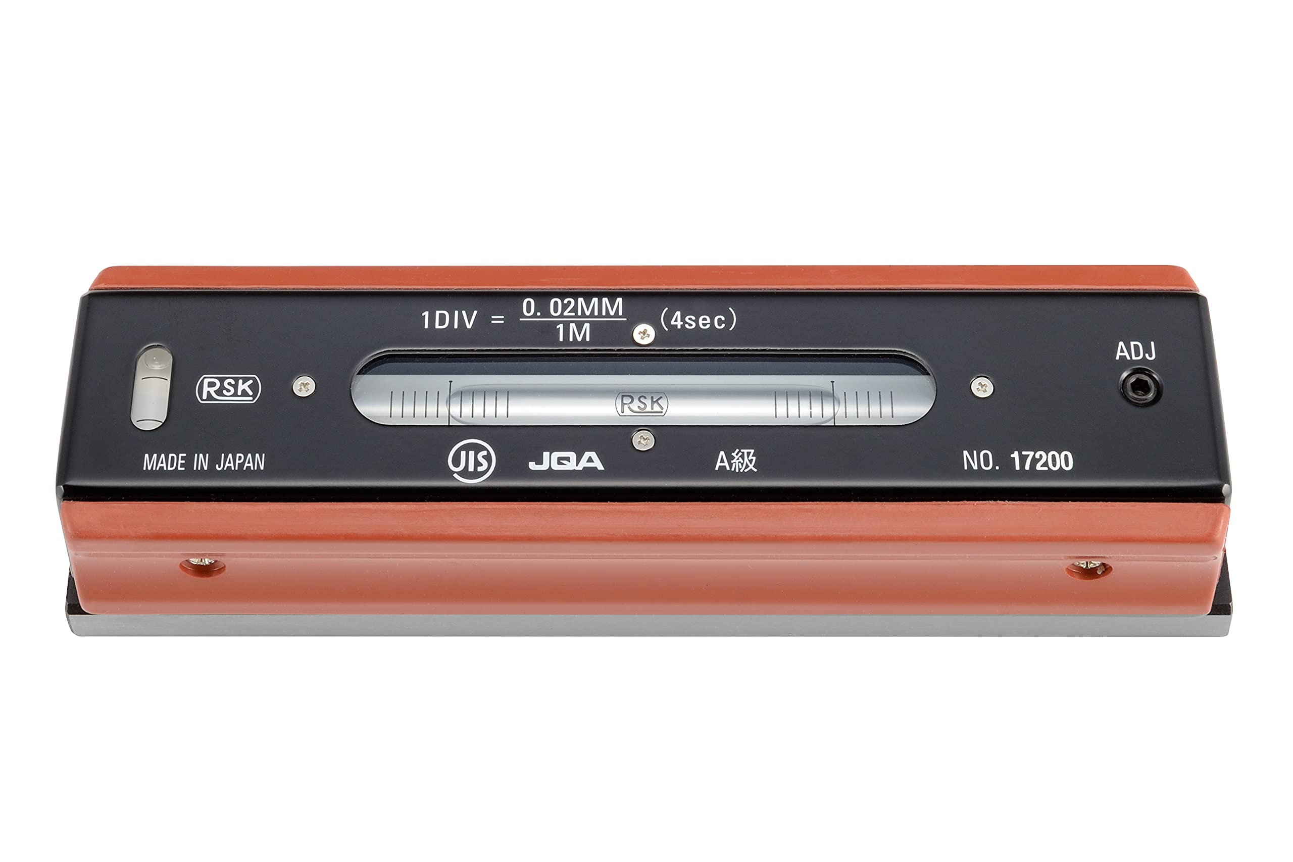 Amazon | 新潟理研測範(株) 平形水準器A級200×0.02mm/m | 水平器・レベル