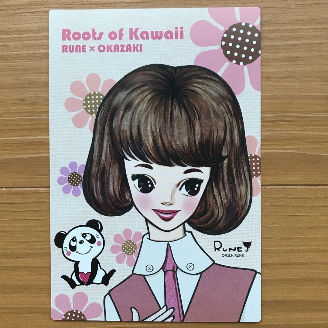 Amazon.co.jp: 内藤ルネ ポストカード 6枚セット 昭和レトロ 岡崎市