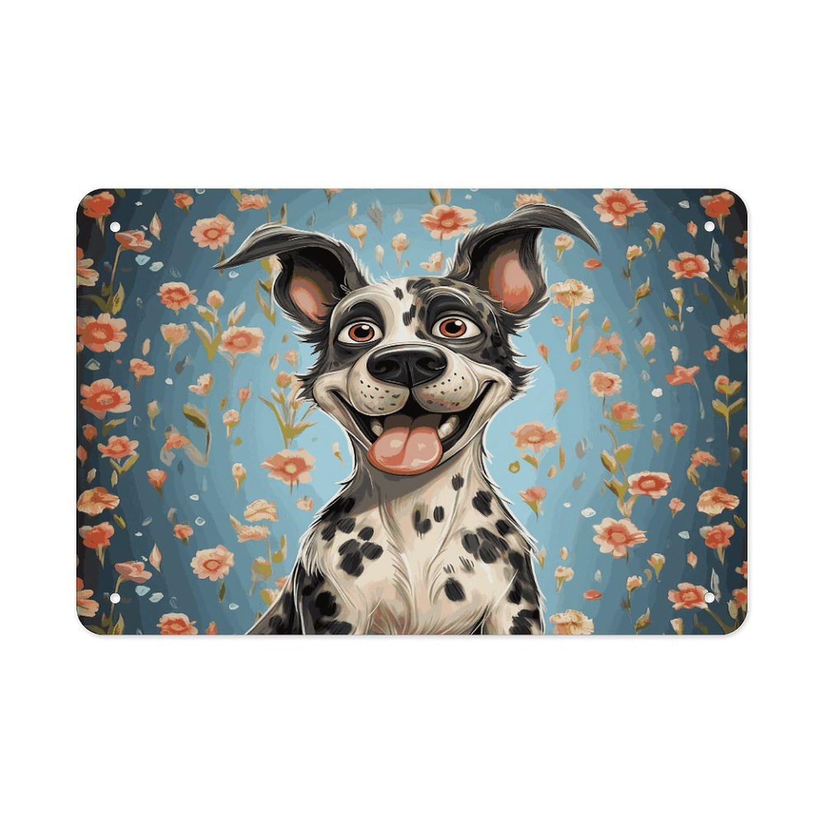 Fekiloot Style Fun Dogs Metal Signs Wall Art Tin Sign