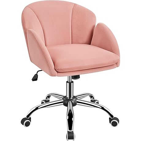 Yaheetech Youth-Friendly Pink Desk Chair for Personal Workspace Transformation