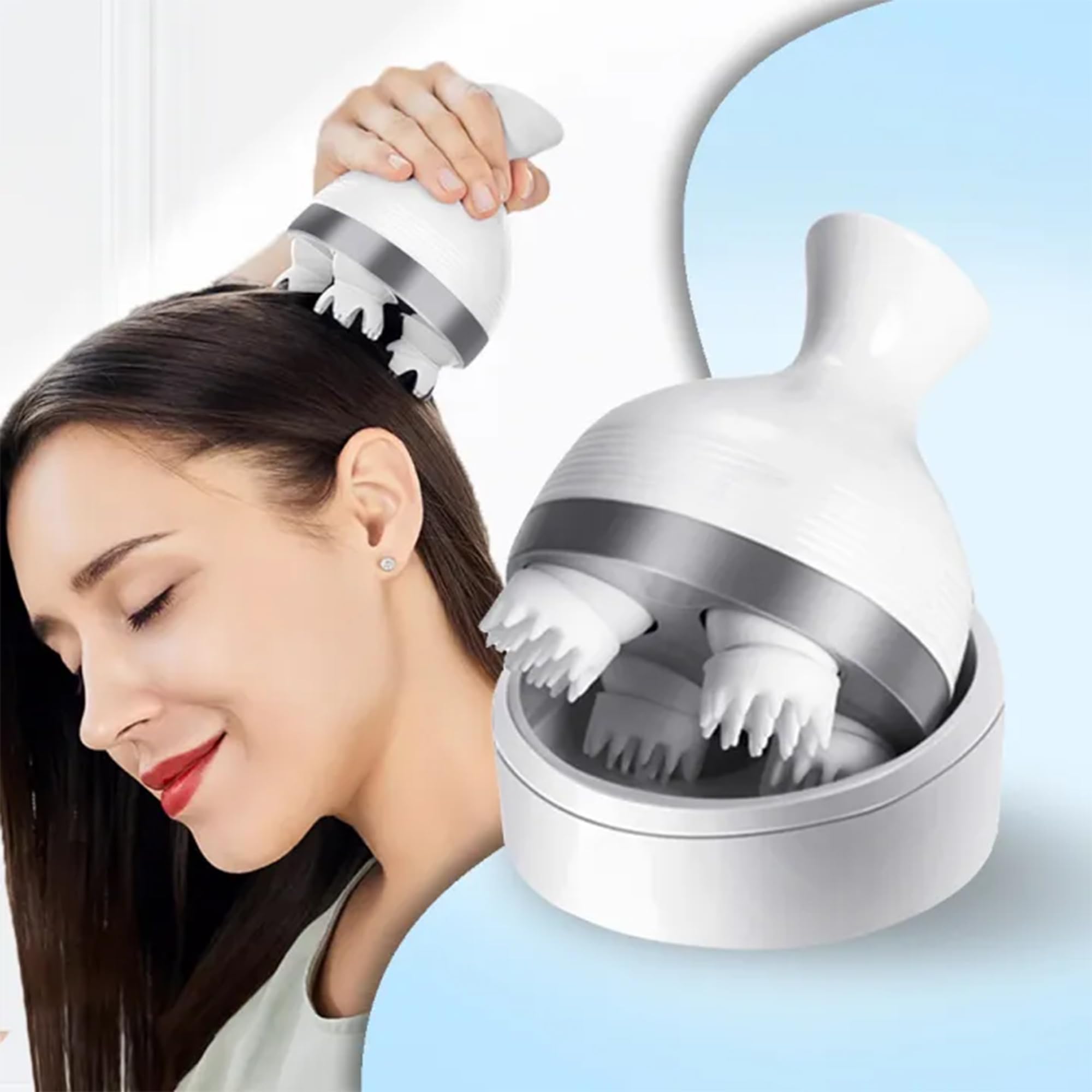 Bonzella Electric Head, Scalp Massager Full Body Pain Relief Massager, Hair Kneading Massager Scalp Therapy, Portable Scalp, Body & Head Massager for Hair Growth, Deep Clean & Stress Relaxation (B0CX5HH6QK) Amazon Price History, Amazon Price Tracker