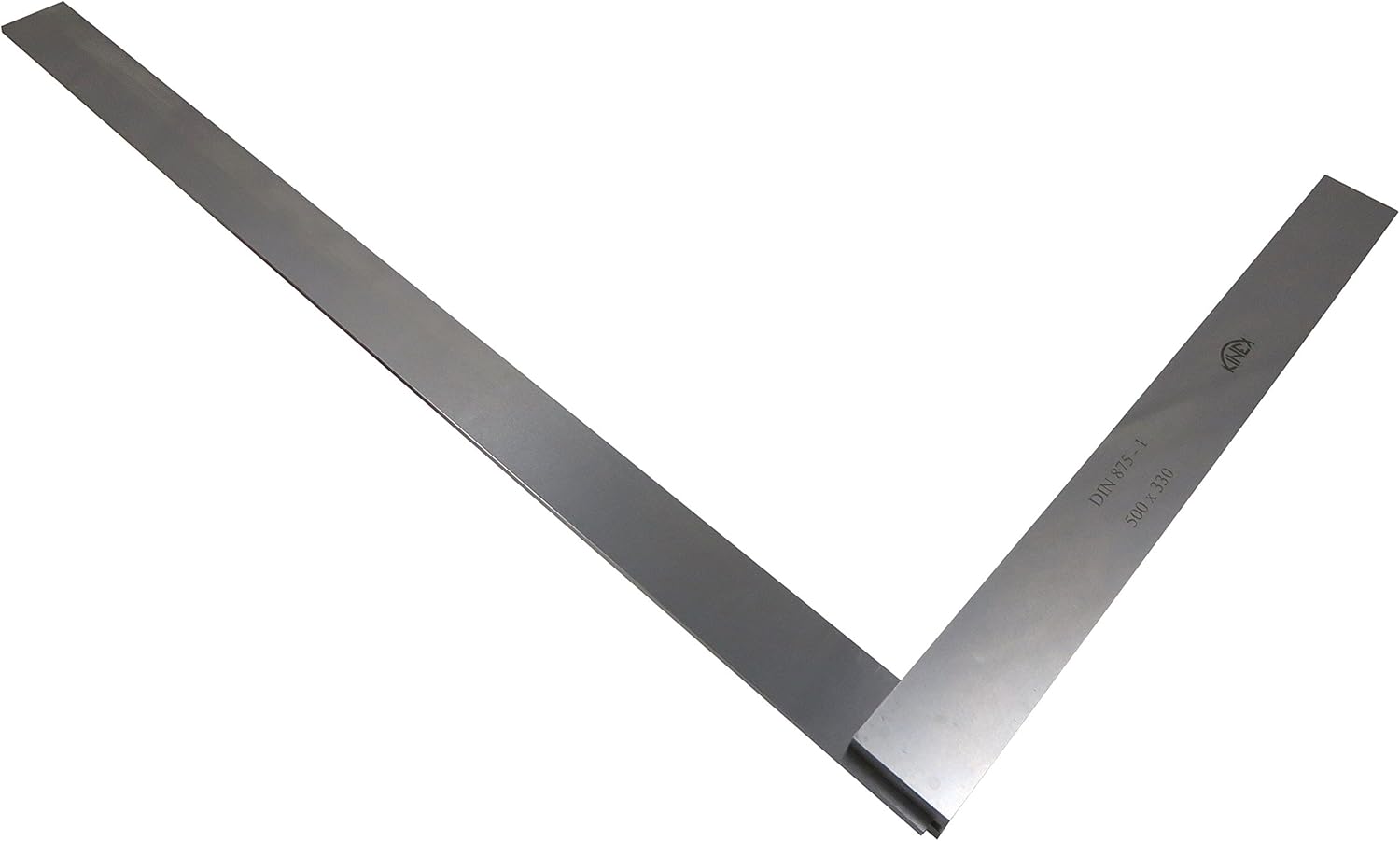 Kinex 4026-12-050 Solid Machinist Square 19-3/4" x 13" (500 x 330 mm) DIN 875/1 (Square w/in 0.0016” over Length of 19-3/4" Blade)