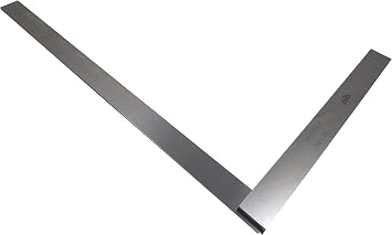 Kinex 4026-12-050 Solid Machinist Square 19-3/4" x 13" 500 x 330 mm DIN 875/1 Square w/in 0.0016 over Length of 19-3/4" Blade