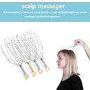 Head Massager For Scalp 2 PCS, Scalp Massage Head Scratcher, Hair Massager For Pain Relief, Relaxing Hand Held Scalp Massager For Home, Office, Travel gallery image