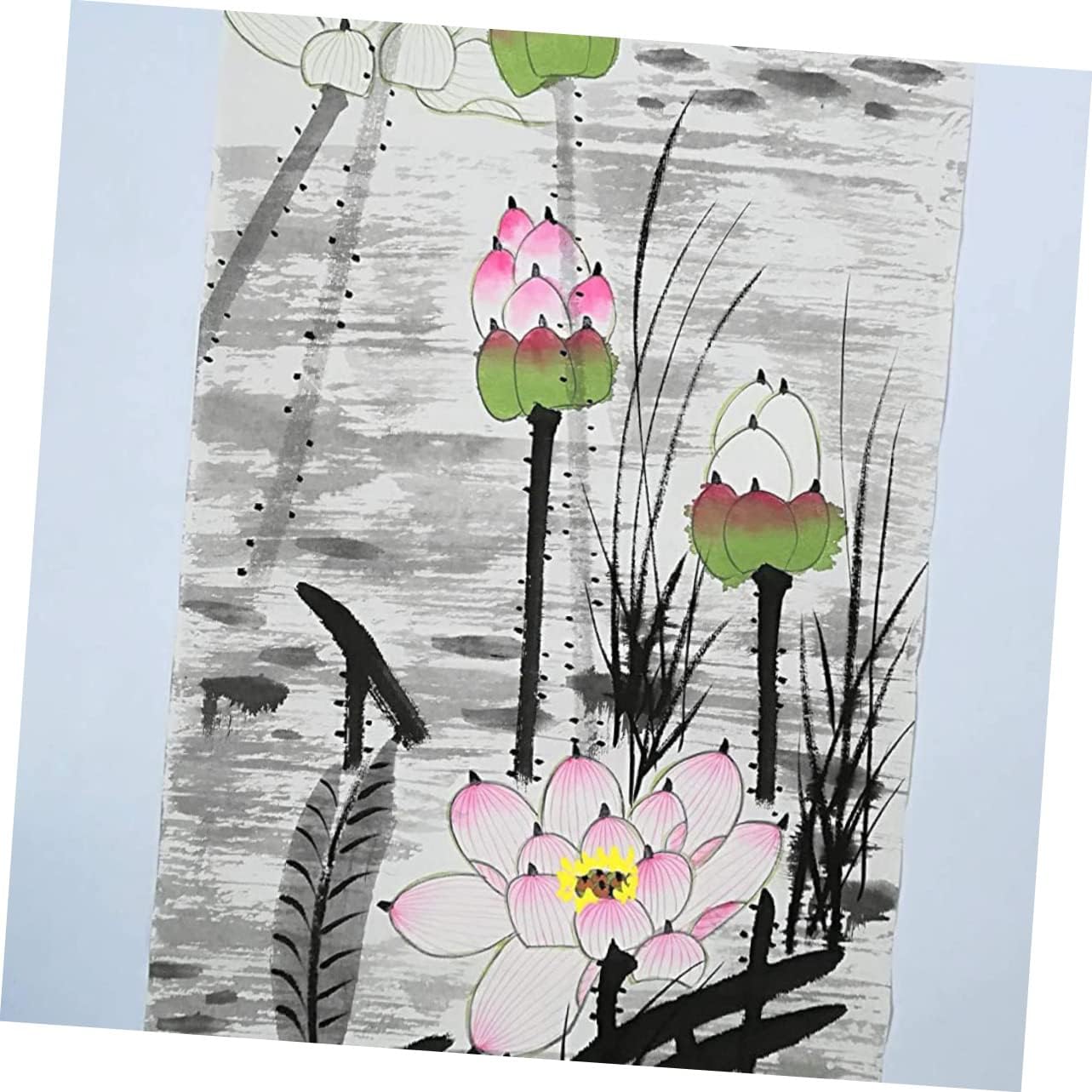 Beatifufu 1roll Xuan Paper for Calligraphy and Painting Thick Sumi Ink Rice Paper for Chinese Art for Brush Writing and Creative Projects