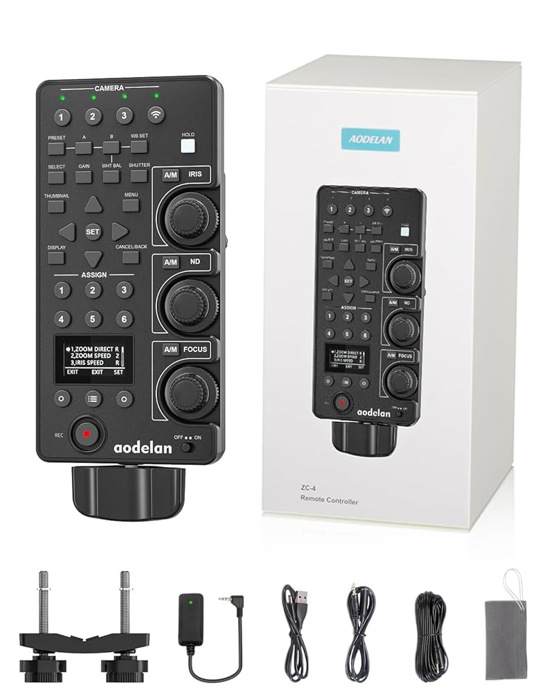 Amazon.com: Wireless Camcorder lanc Zoom Controller for Sony
