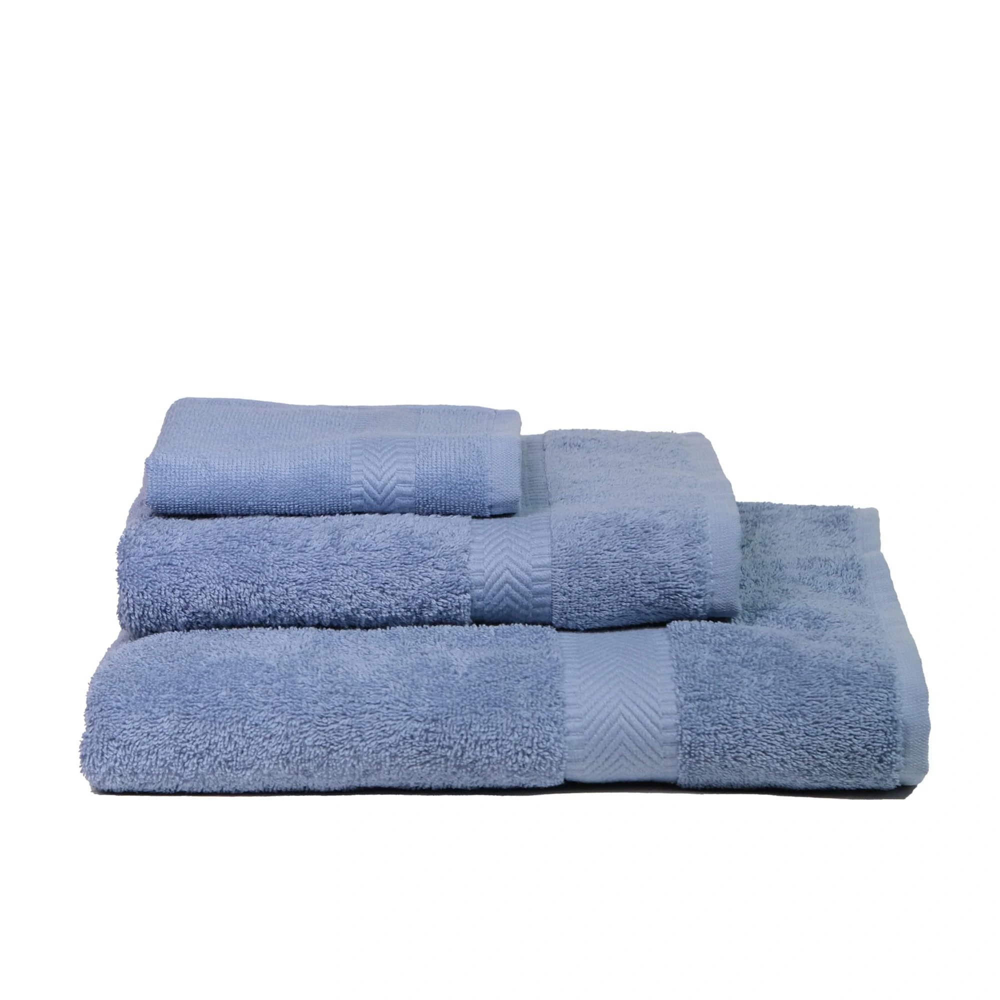 EO Home Lot Serviettes 100% Coton Égyptien GOTS Bio – Douces, Ultra Absorbantes 450 G/m² – Écologiques & Luxueuses