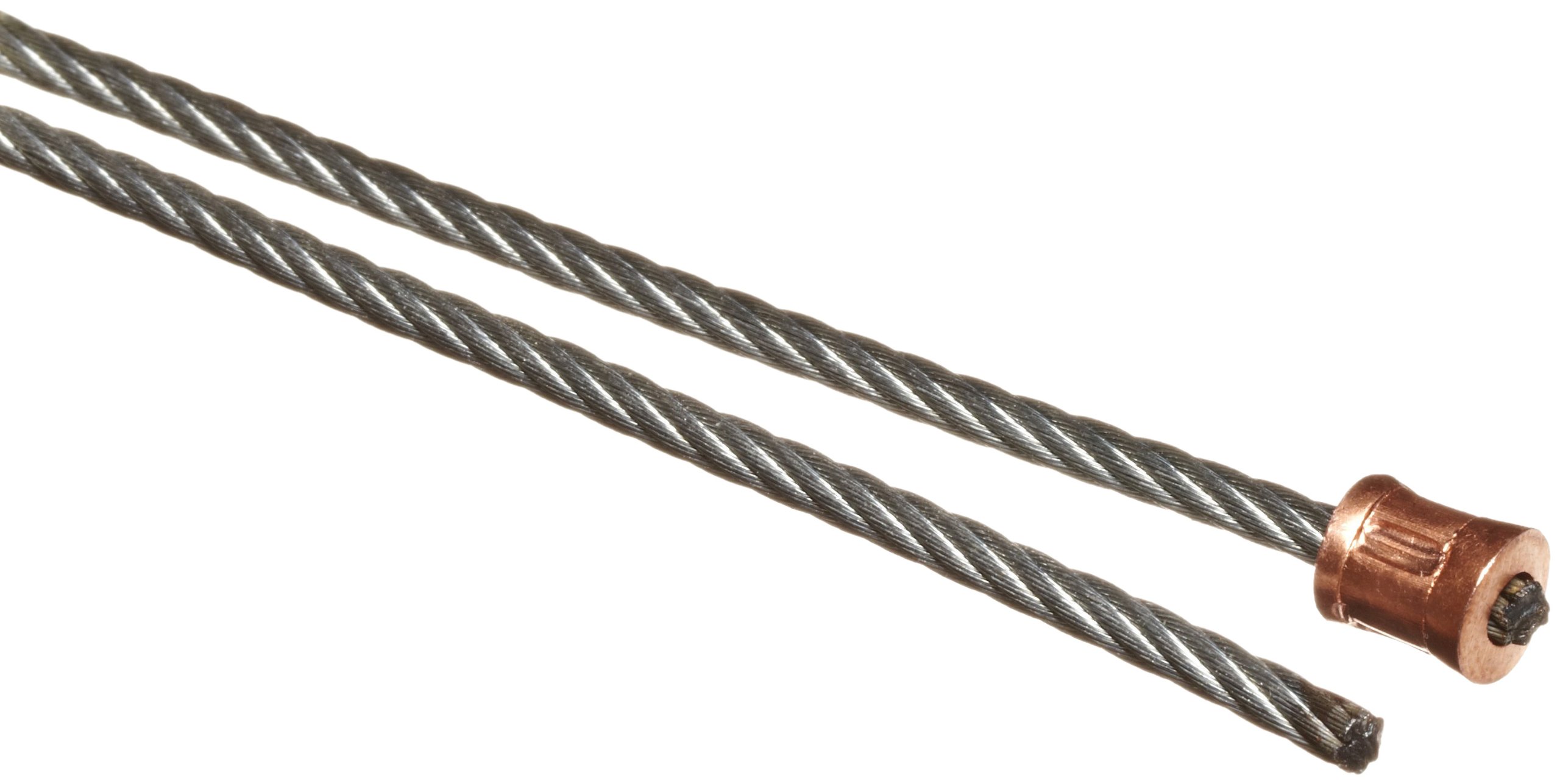 Cable de acero Brady de 10 pies en acero galvanizado 06532 para sistemas de seguridad 3