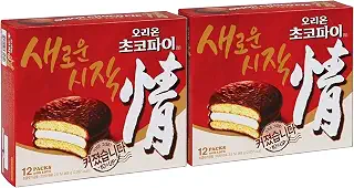 【オリオン】情 チョコパイ 468g(39gx12個)、2箱 【みのる商事発送】