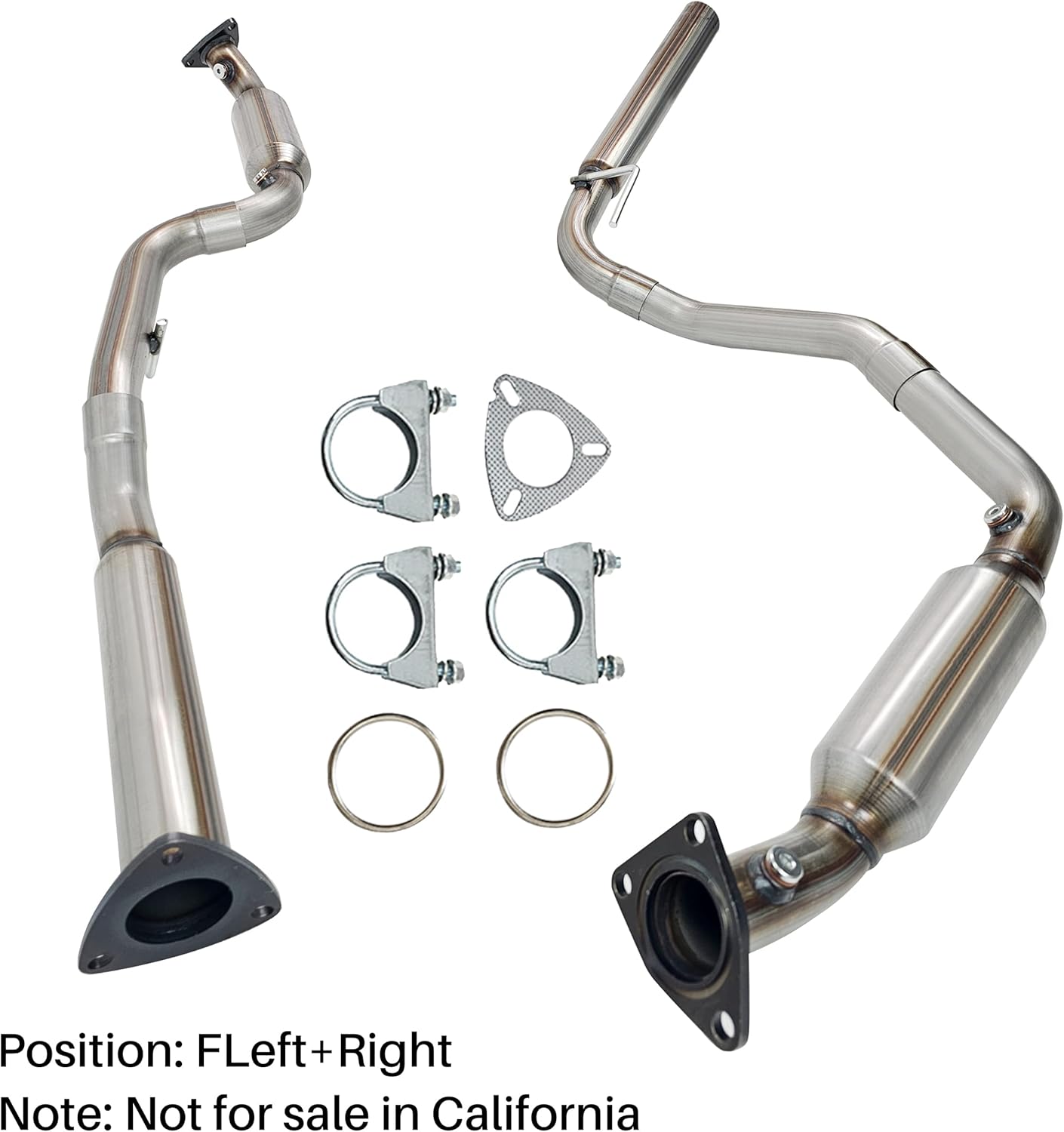 Catalytic converter Compatible with 2006-2009 Chevy Express 2500/Express 3500 4.8L 6.0L,2006-2009 GMC Savana 2500/Savana 3500 4.8L 6.0L Replace 645817 645816(EPA Compliant+standard)