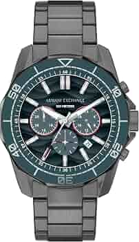 Amazon.com: Armani Exchange A|X Men's Chronograph Gunmetal