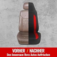 AUTOYOUTH Autó Üléshuzat Elöl Vörös Univerzális Autósülés Védő Kiegészítő - red 6