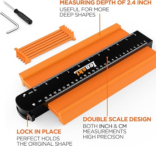 Miniatura 3 de Lenski Regalos de calcetines navideños para hombres, medidor de contorno para hombre, regalos para Navidad, regalos para papá que no quiere nada,