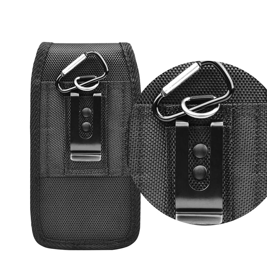 Tznzxm Flip Phone Case For Unimax UMX U693CL Holster, Belt Case Holster Pouch Cover With Clip Carrying Pouch Holder Sleeve For Unimax UMX U693CL With A Thin Case On - Built In