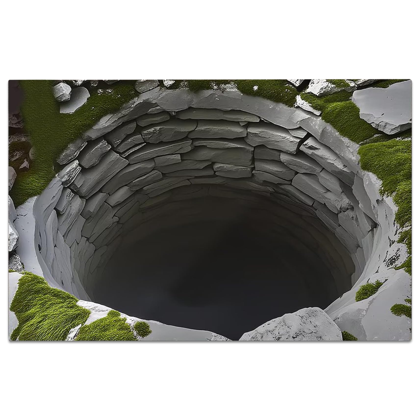 Tapis de sol antidérapant en diatomite absorbant de porte intérieur format 20x32