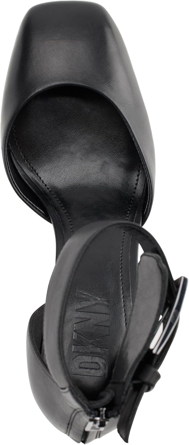 DKNY Women's Block Heel Barra-Platform ANK Pump