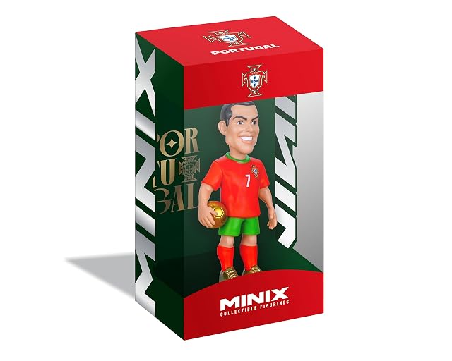 Foto 2 de 6 de MINIX - Estrellas del fútbol - Mundial #7 - Portugal - Ronaldo - Figura Coleccionable de 12 cm