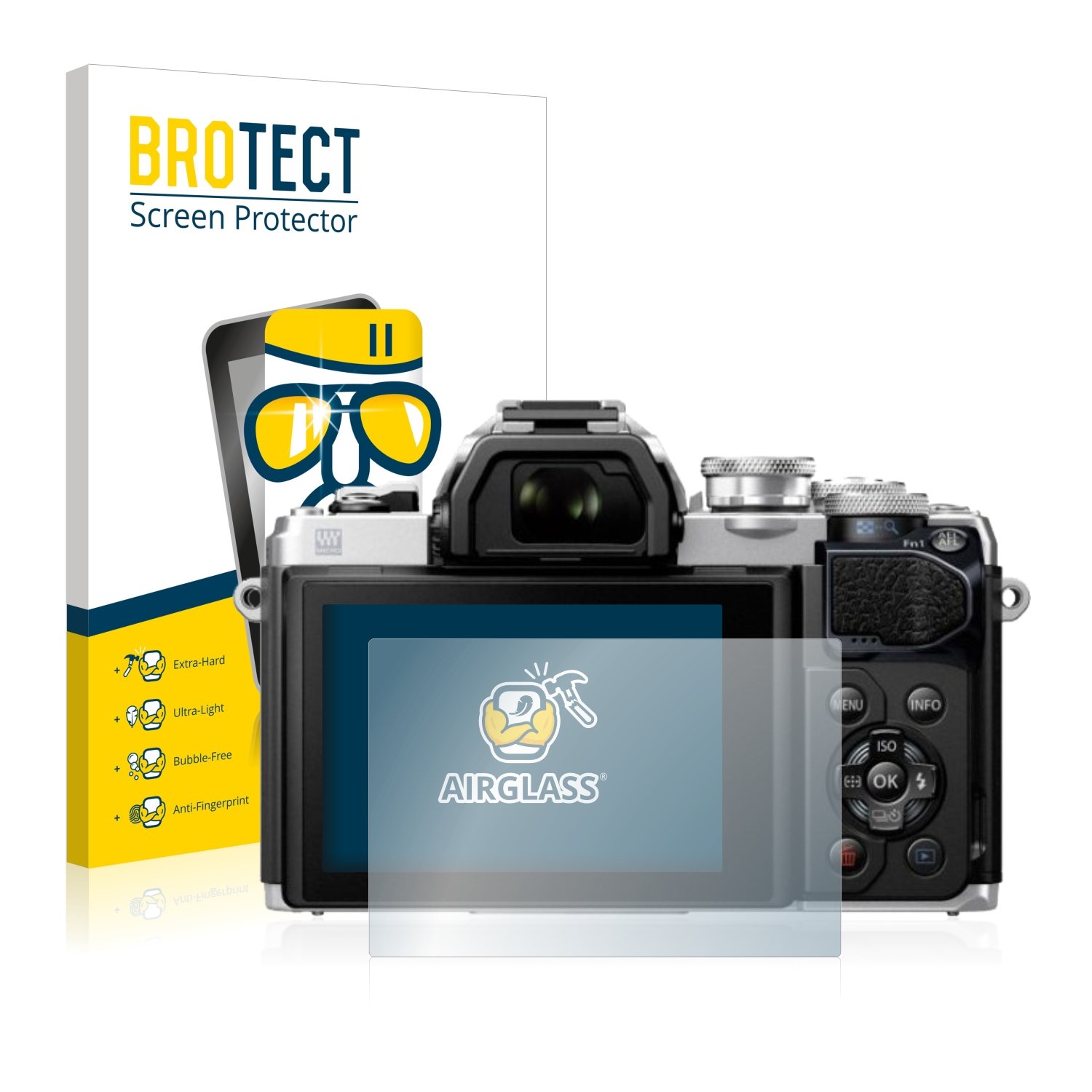Protection écran Verre Trempé 9H Pour Olympus PEN E-PL8 - Anti-rayures Et Anti-empreintes