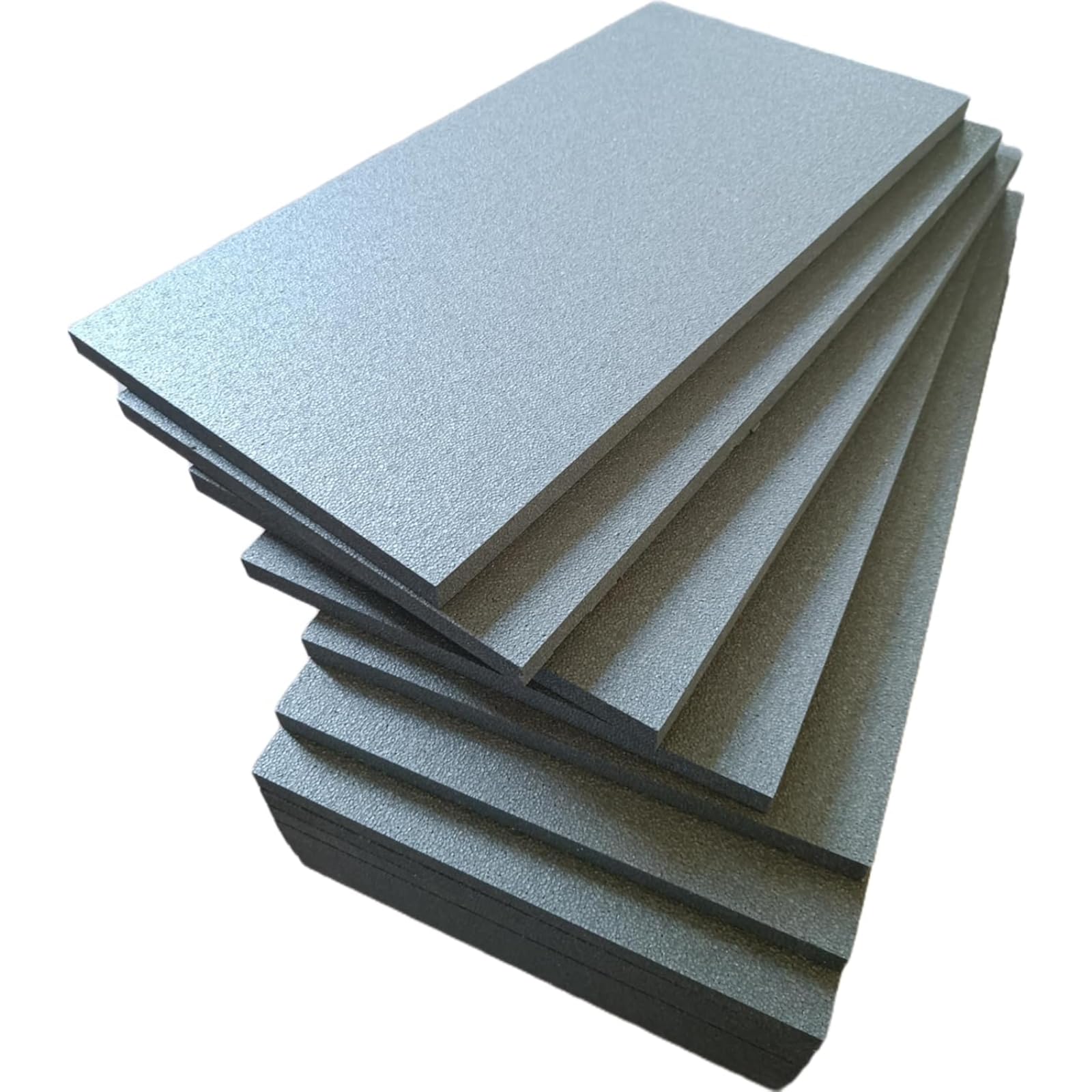 Pannelli Isolanti Polistirolo con Grafite 20 kg/mq, 100x50 cm spessore 10 cm, per Cappotto Termico, Rivestimento, Isolamento Pareti Interne ed Esterne, Tetto e Coperture (50)