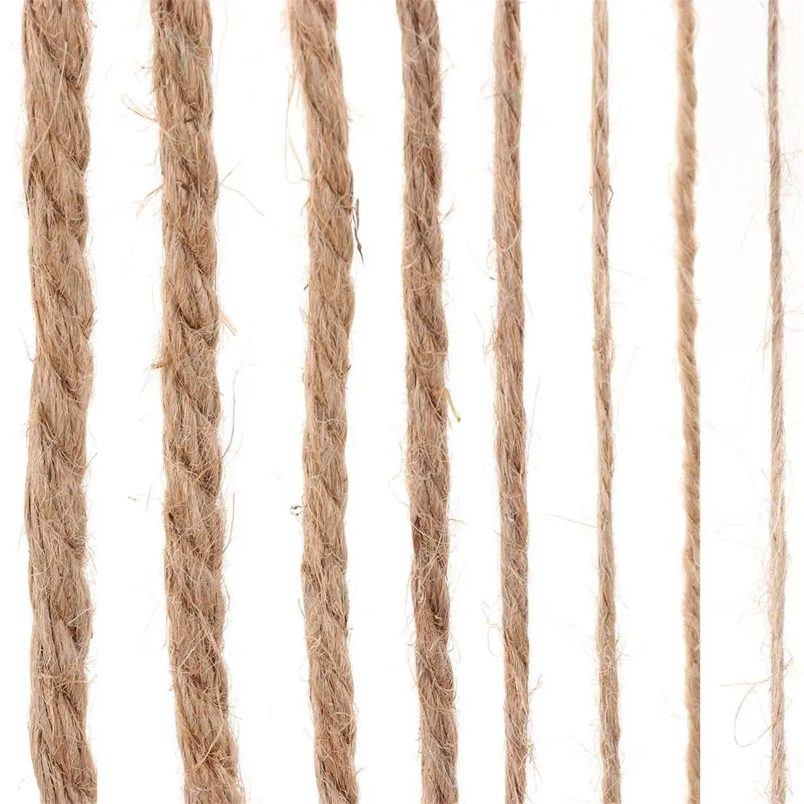 Corda di iuta Decorazione for feste di matrimonio Artigianato Cucito Nastro juta Canapa Tela Spago Corda naturale